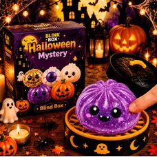 Пельмень сквіш Вампір Helloween Антистрес Dumpling (6 см) - Антистрес іграшки 