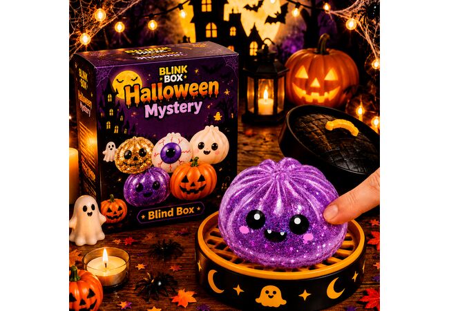 Пельмень сквиш Вампир Helloween Антистресс Dumpling (6 см)