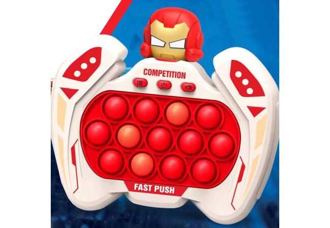 Железный Человек - Электронная приставка Поп Ит консоль игра