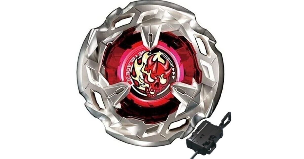 Бейблейд Хелл Сайз (Hell Scythe) BX-02 из нового сезона Beyblade X