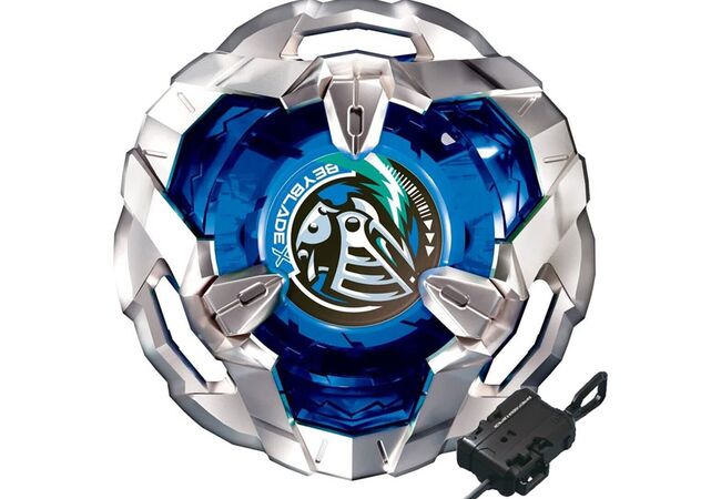 Бейблейд Кнайт Шилд Синий Booster - Beyblade X